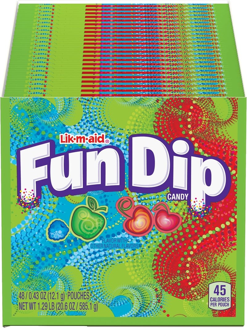 Wonka Fun Dip Assorted Flavor Party Pack - Image 1